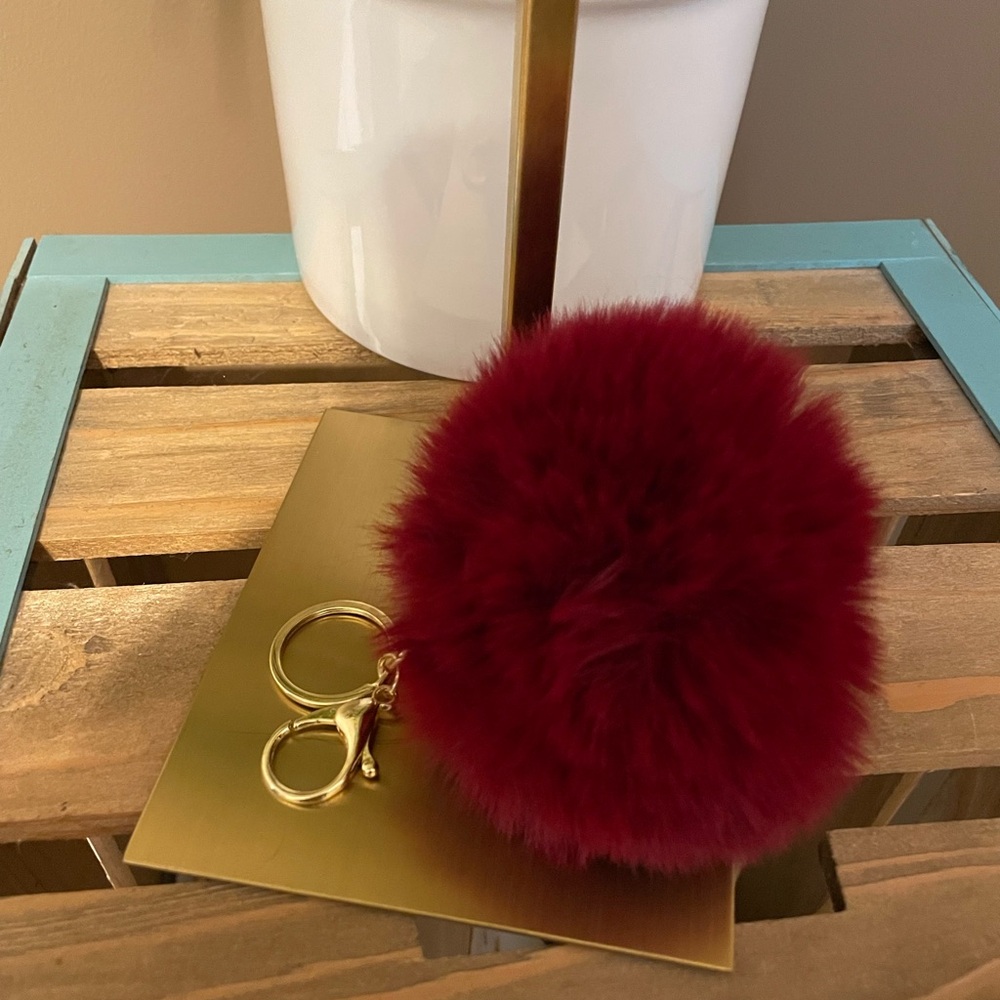 Elegant Pom Pom Keychain/Bagcharm